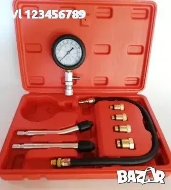 Уред за измерване на компресия на бензинови двигатели /Компресомер FORSAGE 