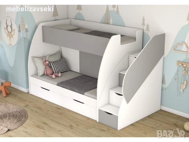 Ново! Двуетажно легло MARCINEK + 2 матрака, снимка 5 - Спални и легла - 53807433