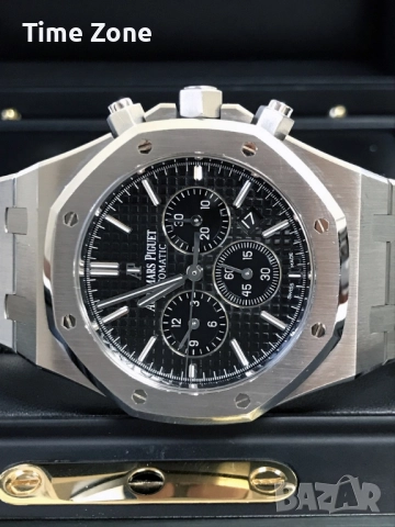 Audemars Piguet Royal Oak Chronograph 41mm Steel Black Dial Различни Варианти, снимка 3 - Мъжки - 48183912