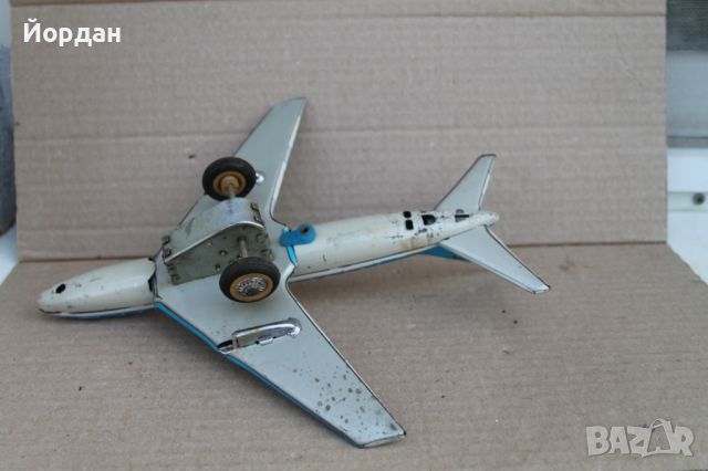 Детска метална играчка самолет, снимка 6 - Колекции - 46399239