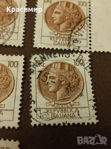 Пощенски марки Италия , снимка 10 - Филателия - 50886702