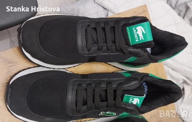 Маркови маратонки Lacoste 46 номер., снимка 2 - Маратонки - 51590231