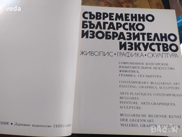 Съвременно българско изобразително изкуство, изд.1982 г., снимка 3 - Специализирана литература - 53163664