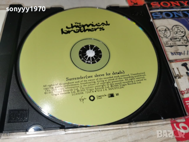 THE CHEMICAL BROTHERS CD 0603261040H2E6R, снимка 6 - CD дискове - 53731772