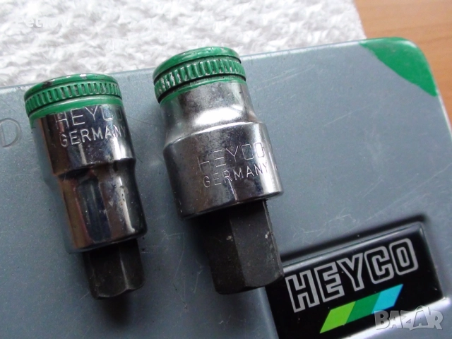 HEYCO No.50-31 - MADE IN GERMANY - 1/2" ПРОФЕСИОНАЛЕН ВИСОКОКАЧЕСТВЕН Комплект- 9 броя Инбуси 5-17mm, снимка 5 - Гедорета - 52633960