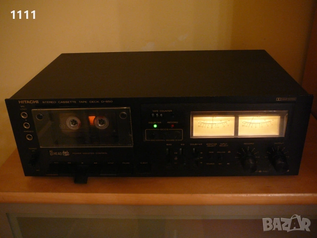 HITACHI D-850, снимка 4 - Ресийвъри, усилватели, смесителни пултове - 53904715