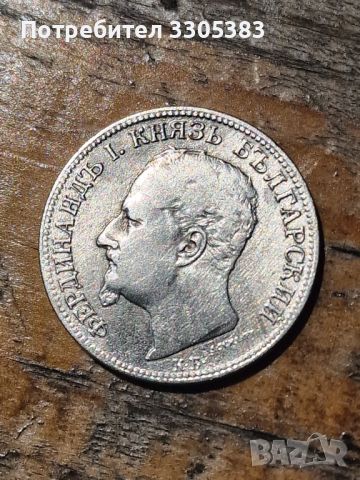 Монета 2лв. от 1891г. , снимка 1 - Нумизматика и бонистика - 43733276