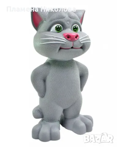 Talking Tom Интерактивен говорящ котарак Най-нов модел, снимка 4 - Образователни игри - 43865563