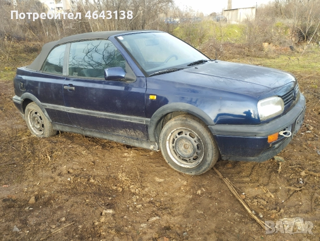 WV Golf кабрио, снимка 5 - Автомобили и джипове - 52850908