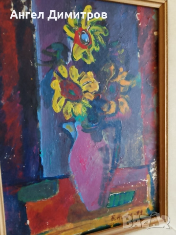Борис Ненов маслена картина , снимка 3 - Картини - 51568496