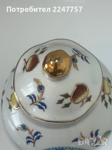 Порцелан джинджифилов буркан, снимка 3 - Антикварни и старинни предмети - 54005696