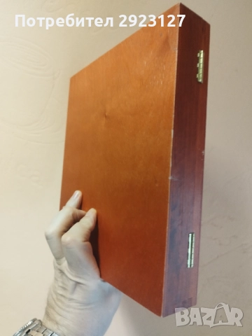 ЛУКСОЗНА ДЪРВЕНА КУТИЯ  ЗА СЪХРАНЕНИЕ НА МОНЕТИ /виж описанието/, снимка 6 - Нумизматика и бонистика - 52177745