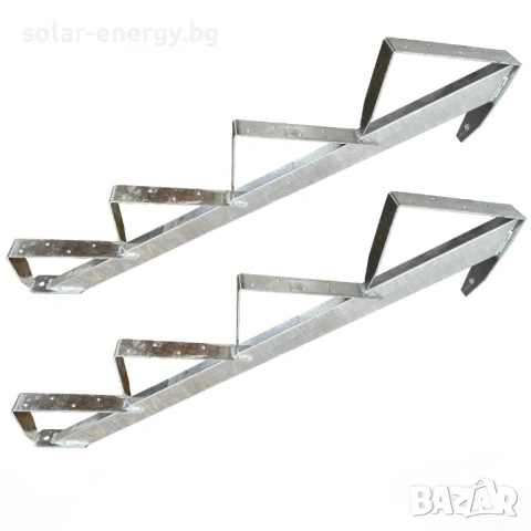 Метални носачи за стълби комплект (2 бр.) 2–6 стъпала | Стандарт и Премиум