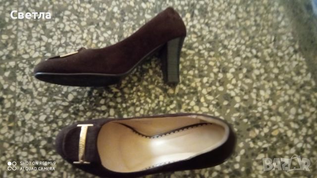 Продавам дамски обувки на ток, снимка 1 - Дамски обувки на ток - 45957247