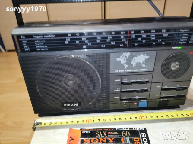 PHILIPS-ВНОС SWISS 2912250743LCHERY1, снимка 3 - Радиокасетофони, транзистори - 52924726