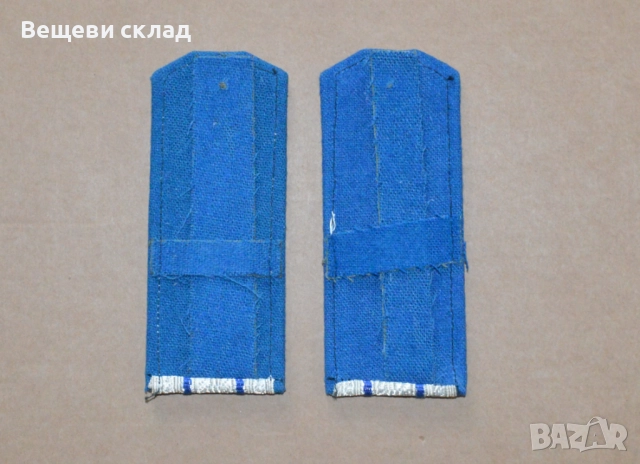 Старши офицерски сърмени пагони МВР Пожарна , снимка 2 - Антикварни и старинни предмети - 52477687