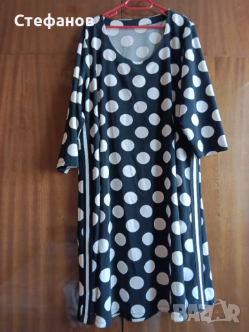 Красива, нова, макси рокля на точки , снимка 2 - Рокли - 53837747