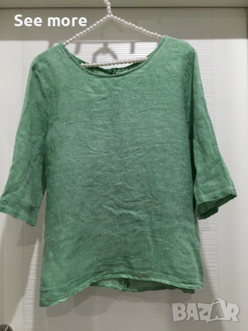 Made in Italy риза 100% лен S/M