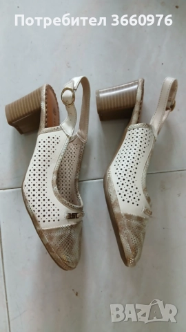  Официално-ежедневни елегантни обувки със стелка от естествена кожа, снимка 2 - Дамски ежедневни обувки - 52345213