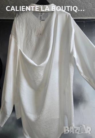 Риза сатен, снимка 4 - Ризи - 54199625