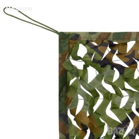 Камуфлажна мрежа тента, засенчващо покривало за сянка сенник 2х3 м., снимка 5 - Градински мебели, декорация  - 39922593