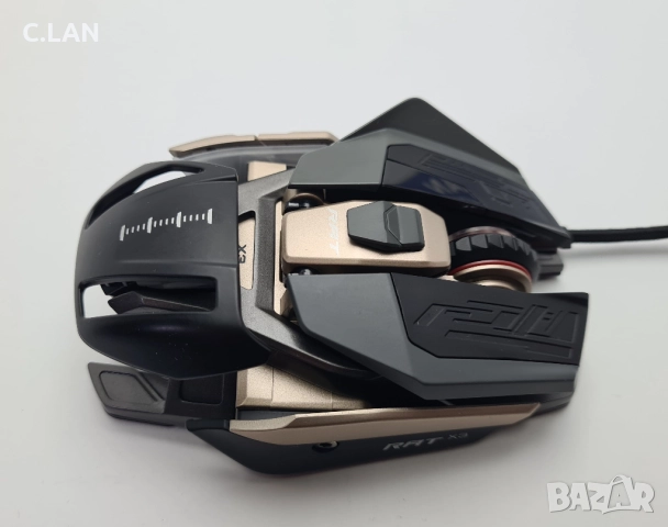 Геймърска мишка Mad Catz R.A.T Pro x3 Supreme Edition, снимка 5 - Клавиатури и мишки - 52788447