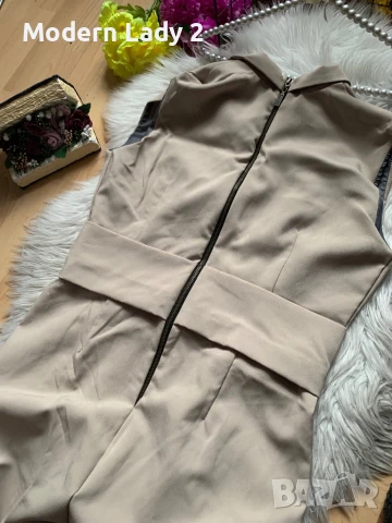 Бежов гащеризон Megz, снимка 3 - Гащеризони - 50867231