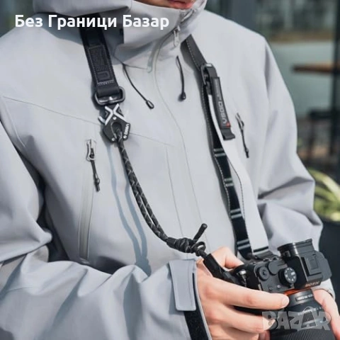 Нова удобна каишка VSGO за DSLR телефон action камера фотоапарат защита, снимка 3 - Чанти, стативи, аксесоари - 53822464