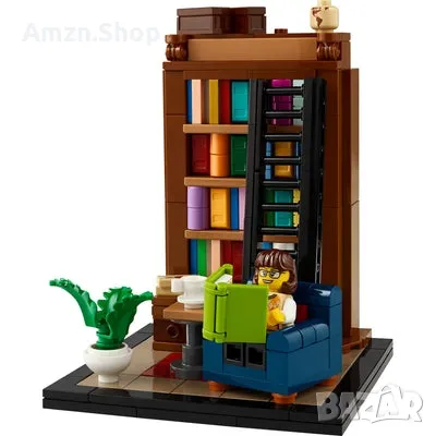 Lego 40698 LEGO Ideas 40698 Книгите са моята страст, снимка 3 - Колекции - 47807448