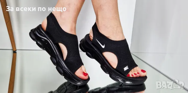 Nike Дамски Черни Сандали Найк Код P597, снимка 7 - Сандали - 50427759