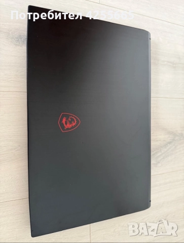Продавам геймърски лаптоп MSI gf75 thin 10sdr