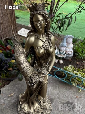 Статуетка Фортуна - Богинята на изобилието 72см. , снимка 12 - Статуетки - 52349424