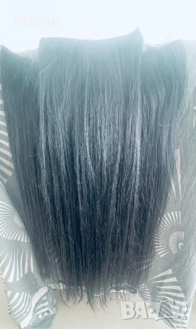 Индийска коса на треса 65см 250гр, снимка 6 - Продукти за коса - 52639197