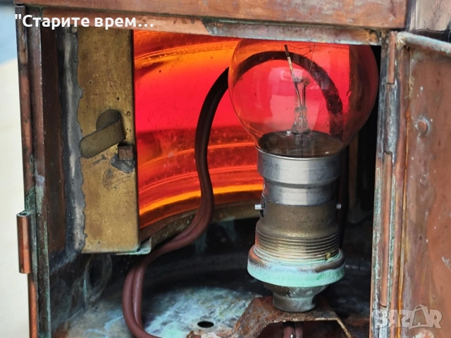 ⚓Чифт Месингови Навигационни Фенери , снимка 14 - Други ценни предмети - 54094608