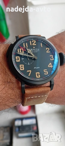 Zenith Pilot Type 20 GMT, снимка 6 - Мъжки - 53054374