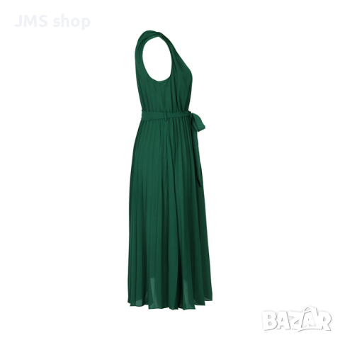 Едноцветна дамска рокля със студени рамена с едно рамо, снимка 6 - Рокли - 45024207
