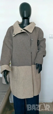 Max Mara Original Size L-XL 100%.Вълна, снимка 4 - Палта, манта - 53743341