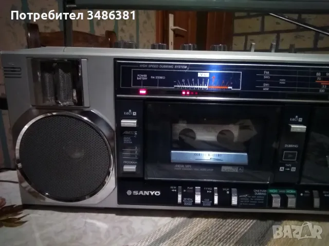 SANYO M-W25K, снимка 8 - Радиокасетофони, транзистори - 48428492