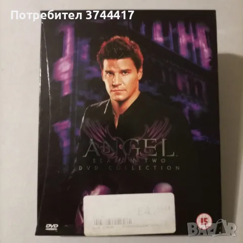 ЕДИН ФИЛМ "АНГЕЛ" СЕЗОН ВТОРИ 6 DVD КОЛЕКЦИЯ БЕЗ БГ СУБТИТРИ , снимка 1 - DVD филми - 47242460