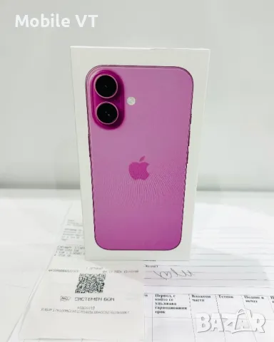 НОВ! iPhone 16 256GB Pink 2г.ГАРАНЦИЯ!, снимка 3 - Apple iPhone - 48245377