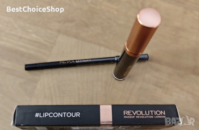 Гримове - Makeup Revolution Течно Червило, матова основа за грим 28 мл – F12.5, пълно покритие – F15, снимка 6 - Козметика за лице - 53466496