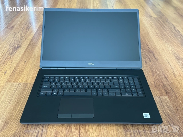 17.3' FHD IPS Core i7-10750H DELL Precision 7750 16GB DDR4/256GB NVMe/RTX 4000 8GB/Бат 6ч, снимка 3 - Лаптопи за работа - 53228578