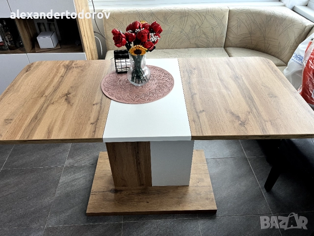 трапезна маса - разтегателна