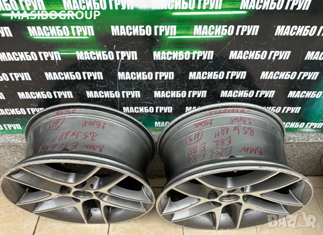 Джанти алуминиеви джанта 7,5/8,5Jx18” за Бмв Bmw E81 E82 E87,6858734, снимка 2 - Гуми и джанти - 52397979