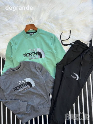 Памучни екипи без вата The North Face 6 7 9 10г., снимка 2 - Детски комплекти - 51262647