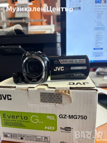 Камера JVC GZ-MG750 ТОП Състояние, снимка 3 - Камери - 52049871