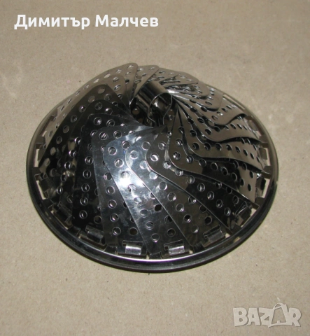 Сгъваема метална поставка за варене на пара 23 см, отлична, снимка 2 - Съдове за готвене - 53848005