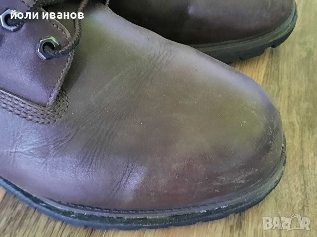 Timberland-кожени оригинални обувки 44,5, снимка 2 - Мъжки боти - 45352225