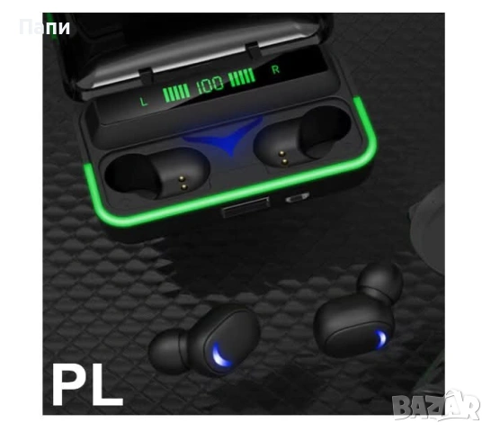 Безжични слушалки E10 МiPods 5.3 с LED дисплей /ED-BJLDP-1010, снимка 3 - Слушалки и портативни колонки - 53399068