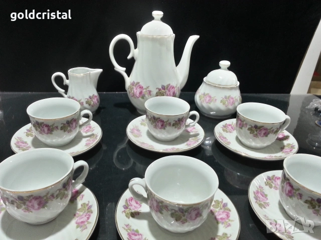 Стар български порцелан чаши за чай , снимка 2 - Антикварни и старинни предмети - 53135849